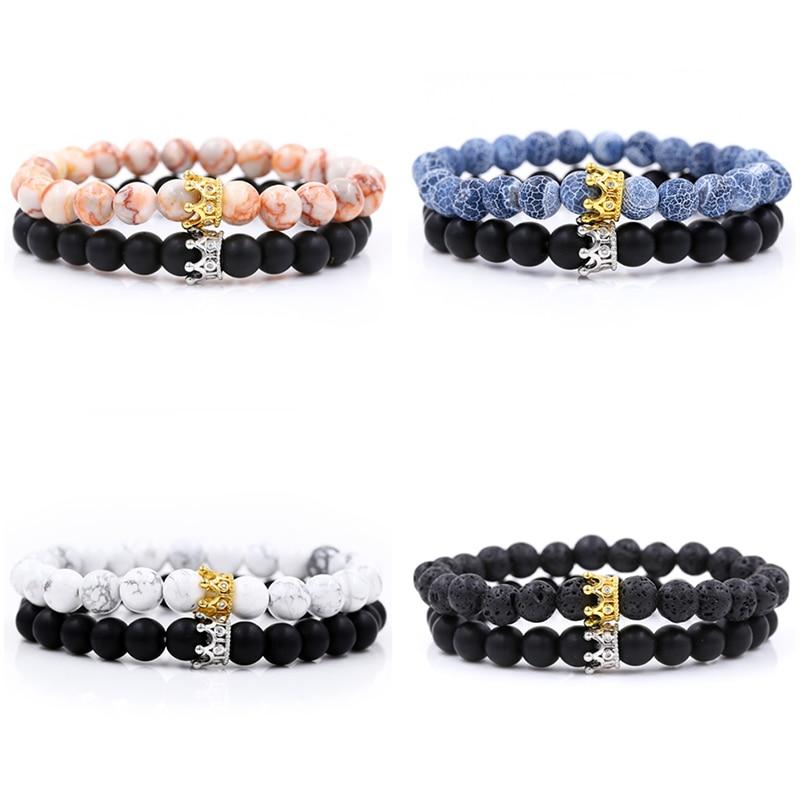 Crown Bracelet Set