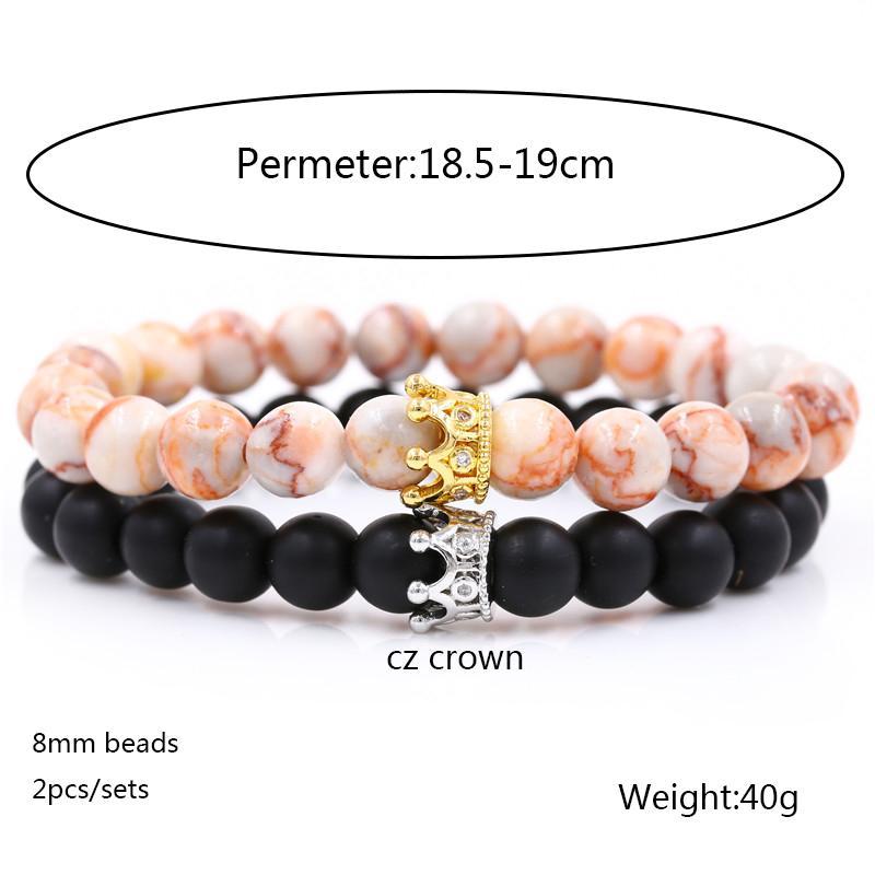 Crown Bracelet Set