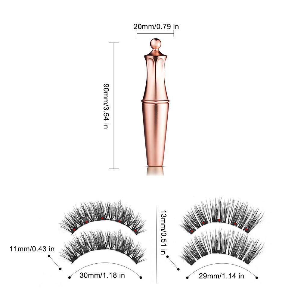 MAGNETIC EYELINER & EYELASHES (SET)