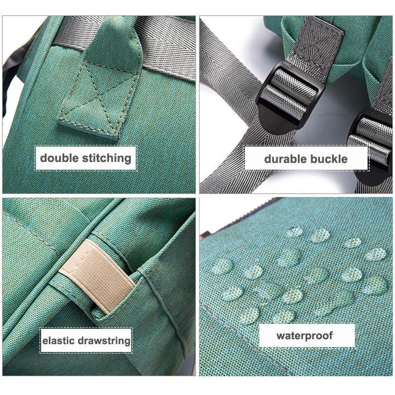 USB Waterproof Stroller Diaper Bag