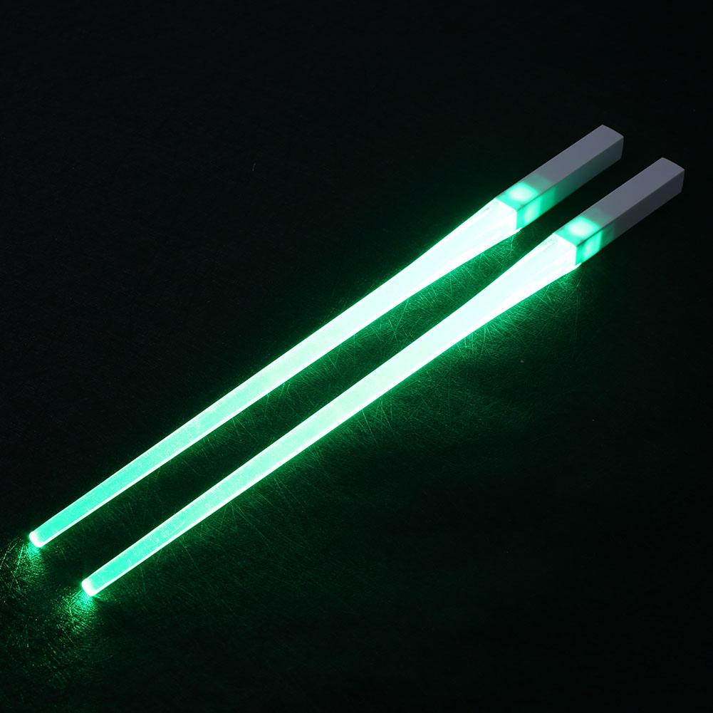 LIGHTSABER CHOPSTICKS LIGHT UP LED REUSABLE