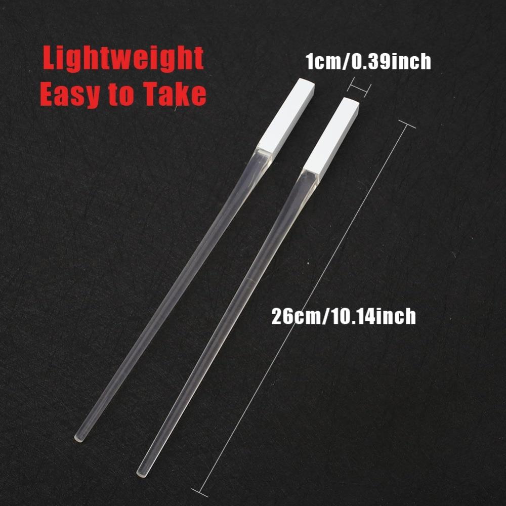 LIGHTSABER CHOPSTICKS LIGHT UP LED REUSABLE