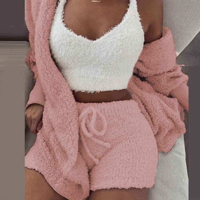 COZY KNIT 3-PIECE SET