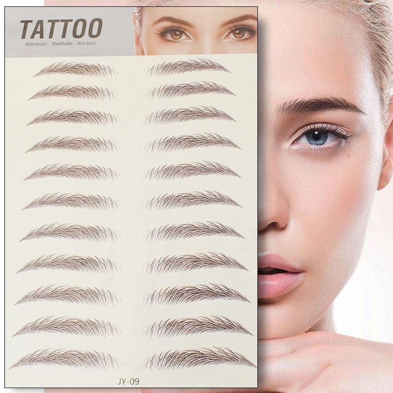 Temporary Eyebrow Tattoos Full Brow