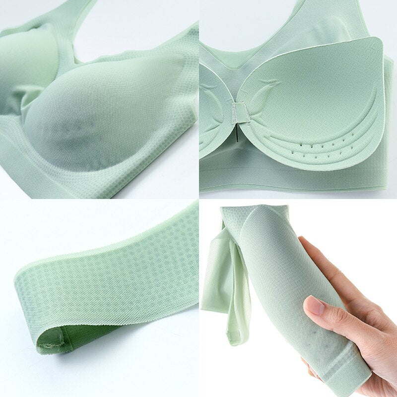 Ultra-thin Ice Silk Bra