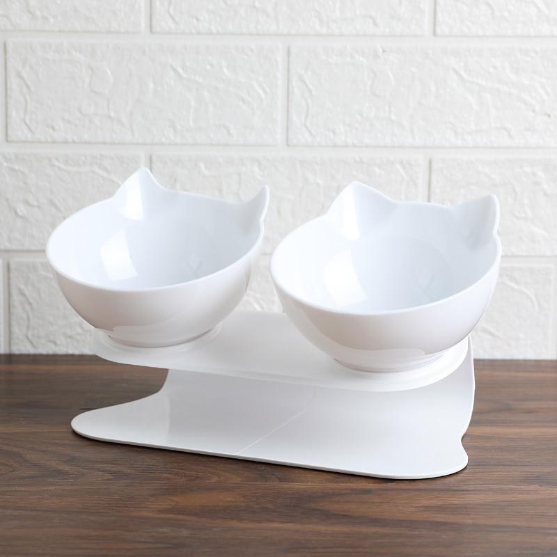 Anti-Vomit, Spill Resistant, Modern Cat Bowl