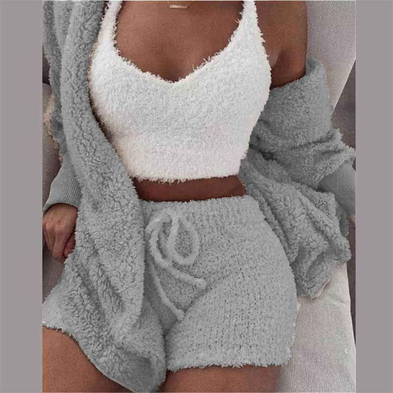 COZY KNIT 3-PIECE SET