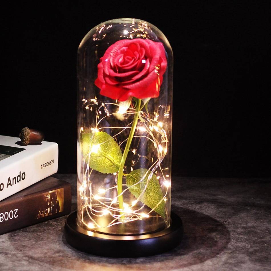 LED ENCHANTED GALAXY ROSE