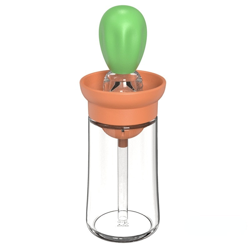 Glass Bottle Oil Measuring Dispenser