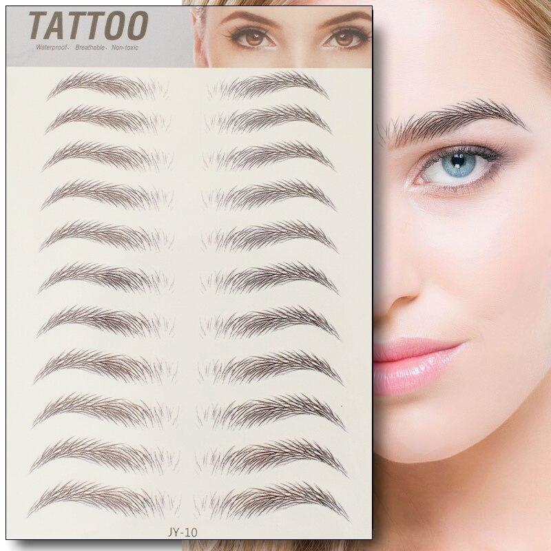 Temporary Eyebrow Tattoos Full Brow