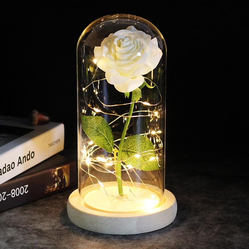 LED ENCHANTED GALAXY ROSE