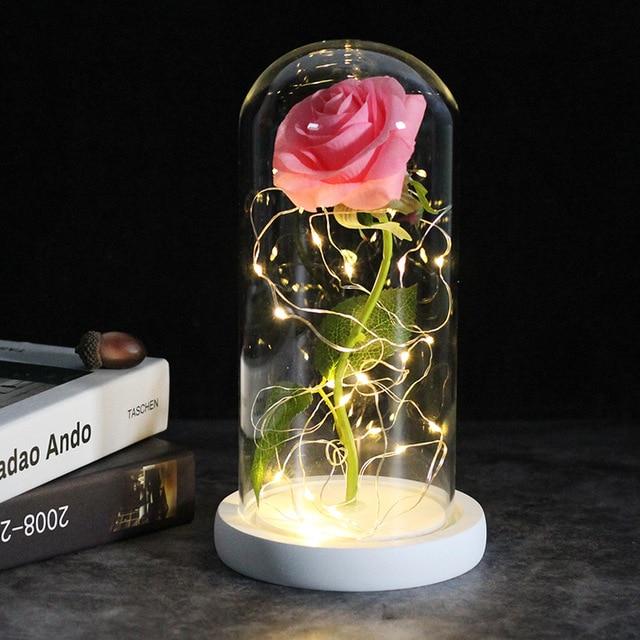 LED ENCHANTED GALAXY ROSE