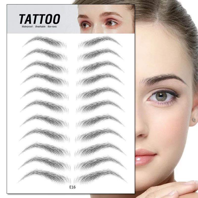 Temporary Eyebrow Tattoos Full Brow