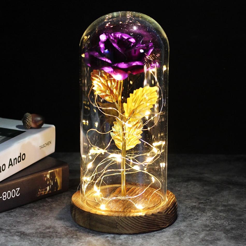 LED ENCHANTED GALAXY ROSE