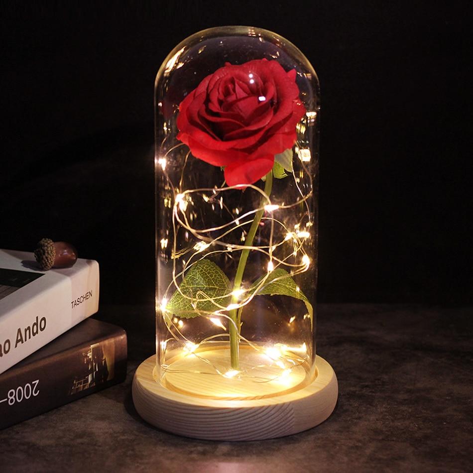 LED ENCHANTED GALAXY ROSE