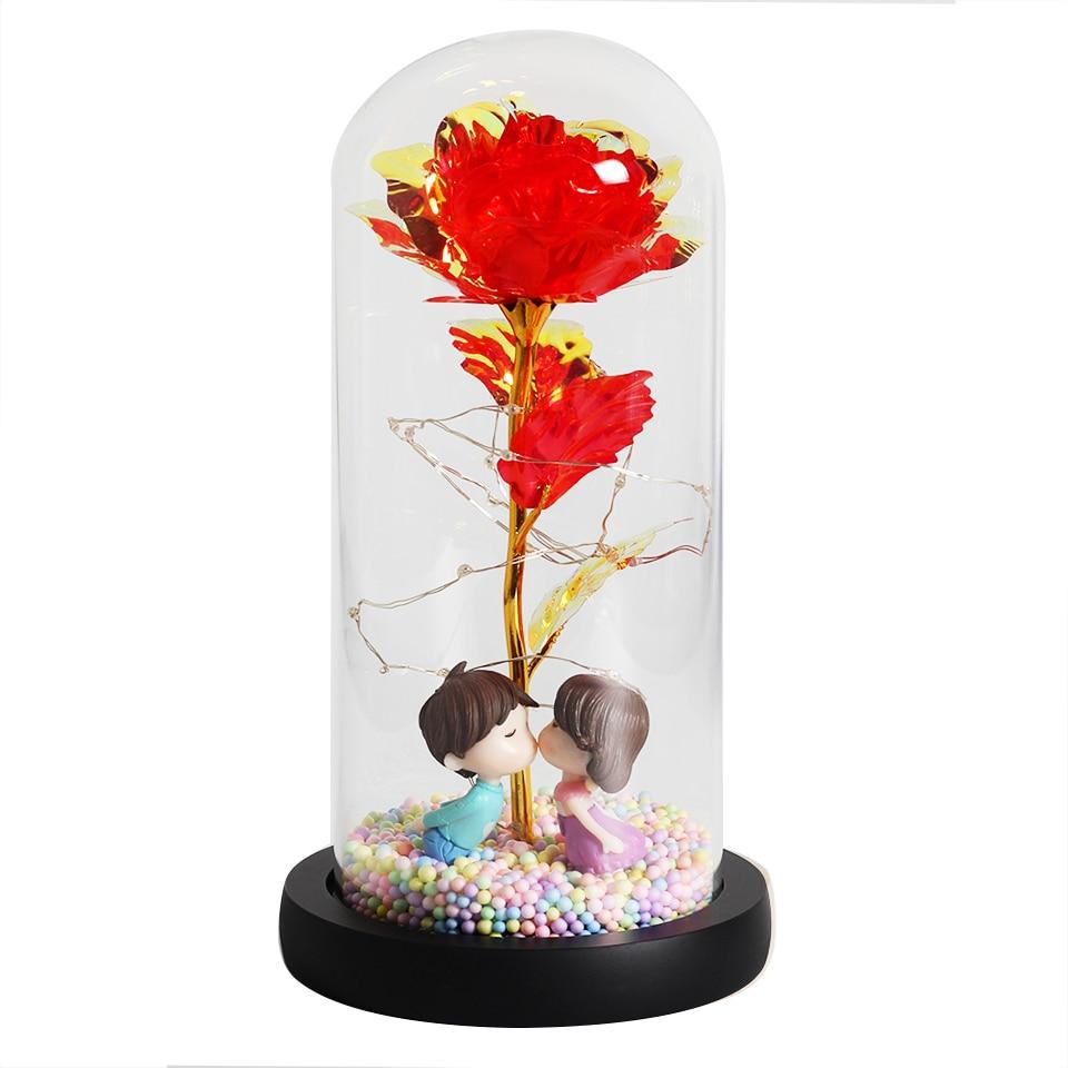 LED ENCHANTED GALAXY ROSE