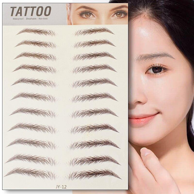 Temporary Eyebrow Tattoos Full Brow