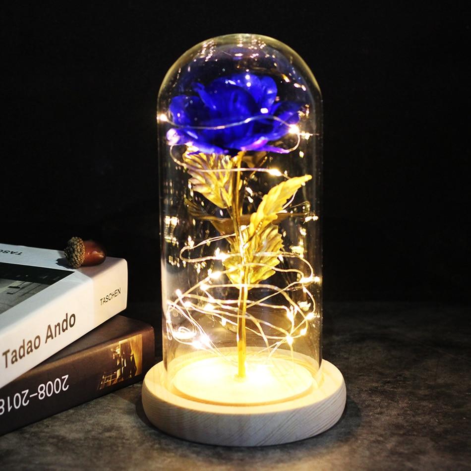 LED ENCHANTED GALAXY ROSE