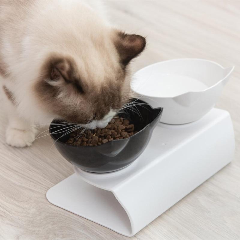 Anti-Vomit, Spill Resistant, Modern Cat Bowl