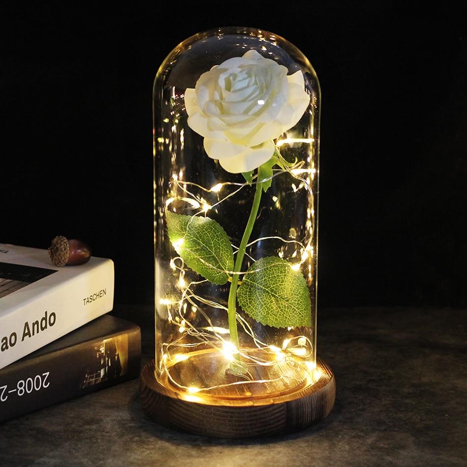 LED ENCHANTED GALAXY ROSE