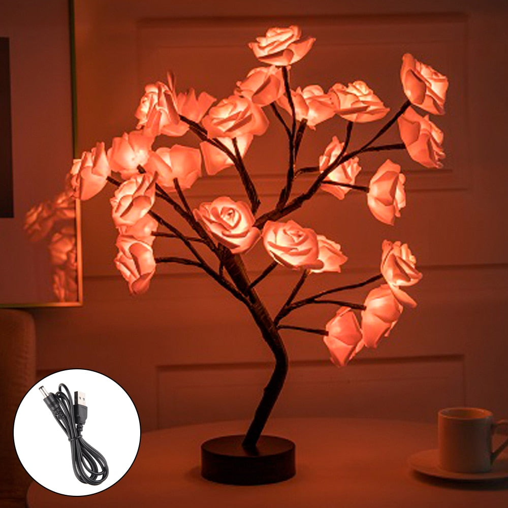 Rose Tree Lamps