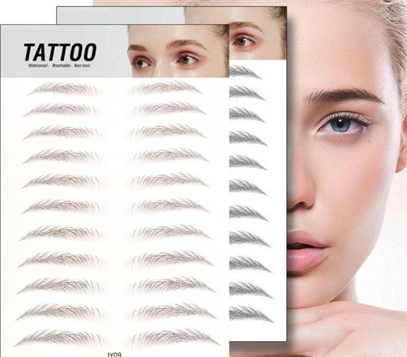 Temporary Eyebrow Tattoos Full Brow