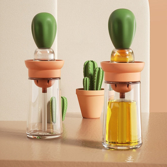 Glass Bottle Oil Measuring Dispenser