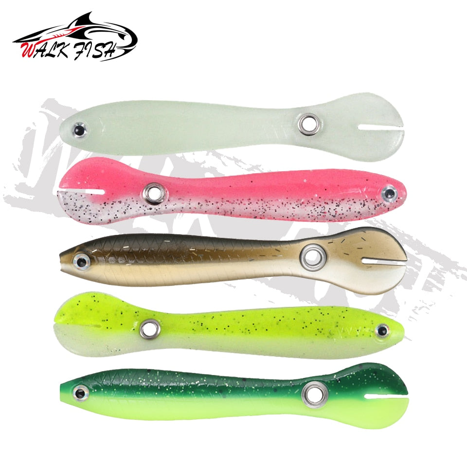 Fishy Soft Plastic Bionic Fishing Lure Realistic Swimming Fishing Bait