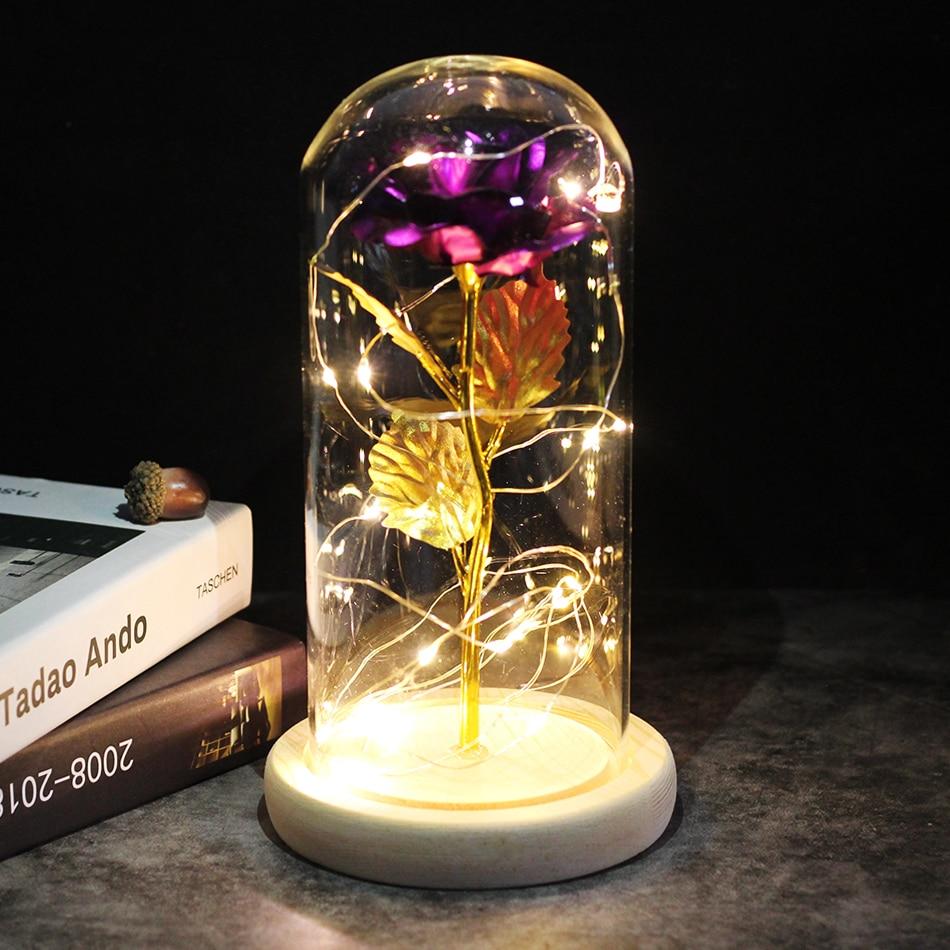 LED ENCHANTED GALAXY ROSE