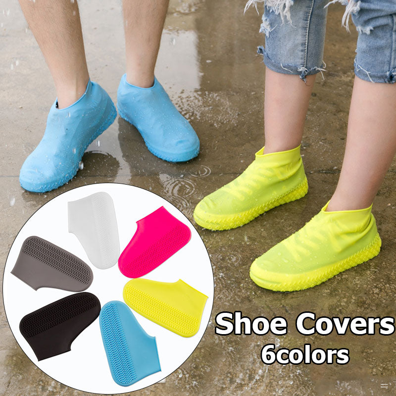 Waterproof Silicone Shoe Cover (1 Pair)