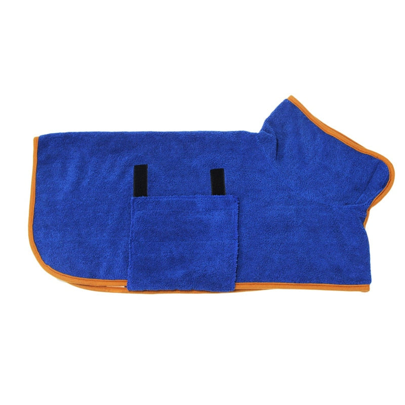 SUPER ABSORBENT PET BATHROBE TOWEL