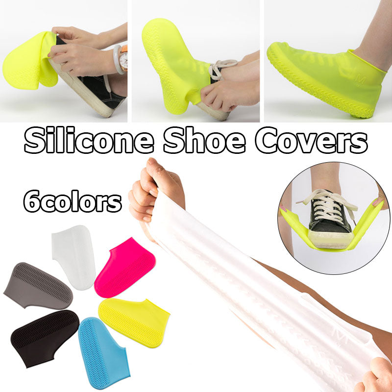 Waterproof Silicone Shoe Cover (1 Pair)