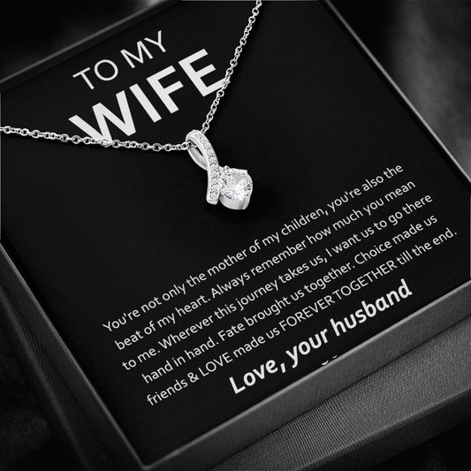 Anniversary Gift For Wife From Husband - ALLURING BEAUTY necklace