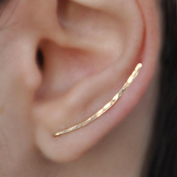 Earrings - Minimalistic Climber