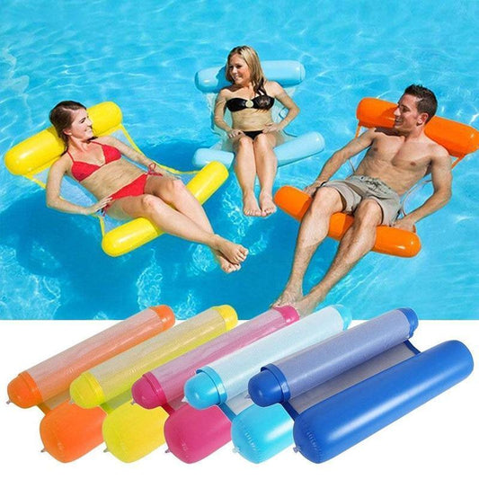 Amazing inflatable pool float bed
